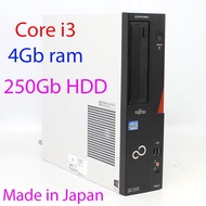 Japanese synchronous computer FUJITSU D582 / G core i3 / 4GB ram / 250GB HDD