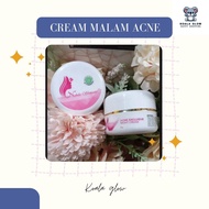CREAM MALAM NAHDA SKINCARE NORMAL DAN ACNE Night Nahda Mikayla