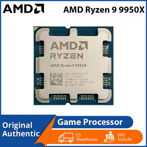 AMD Ryzen 9 9950X Game Processor 16 Cores 32 Threads L3 Cache 64 MB 4nm AM5 Socket Zen 5 Processor A