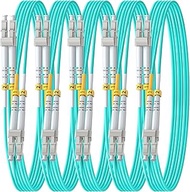 OM4 LC to LC Fiber Patch Cable, Duplex Multimode, MM Fiber Optic Patch Cable, 40G/100G, 50/125um, LS
