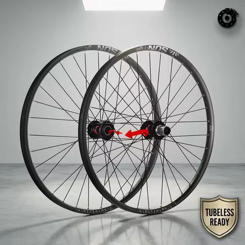Inches Wheel 27.5/29 Tubeless Ready MTB SUNRingle Rim NOVATEC Hub Mountain Bike Wheelset 27.5/29 Inc