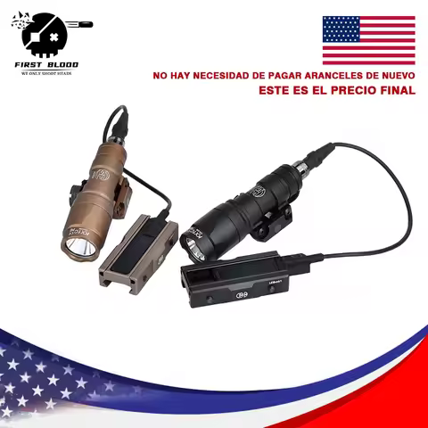 Tactical Surefire M300 M600 M600C light Strong flashlight Scout Light Torch Hunting 20MM Pictinny Ra