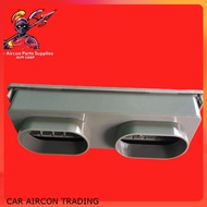 Car Aircon DOUBLE VENT Louver Grey Car aircon universal parts supplies