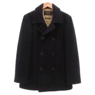 J.CREW CREW Coat Pea wool Navy Direct from Japan Secondhand