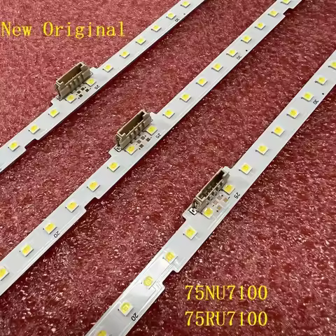 LED Strip For Samsung BN61-15487A BN96-46078A UN75NU7100 UN75NU6900 UN75NU6950 UN75RU7100 UN75NU6080