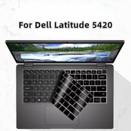 Silicone laptop KeyBoard cover For Dell Latitude 5420 14-inch Laptop Film I7-1165G7 Keyboard Film