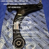Lower Arm Or Ball Joint Assy RH/Low Lower Arm Lower Wing Complete Avanza Xenia Lama VVTI NON VVTI 2004-2011 Right Original