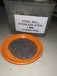 Steel Ball Stainless Steel 2 mm (Isi 100 Pcs)