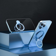 New Magnetic Ring Buckle Universal Phone Case Metal Creative Holder Car Folding Desktop Megsafe