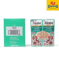 Inaba Twin Packs Chicken with Vegetable Recipe Wet Dog Food 40gx2 (USD-801) (6 pouches)