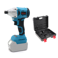 Euro Cordless Impact Wrench Battery Screwdriver Impact Wrench 1/4in Chuck Rechargable Drill 4 Gears 