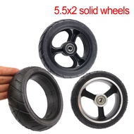 High quality 5.5X2 solid wheels suitable for 5.5-inch fast wheels F0 electric scooter accessories