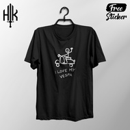 Vespa Scooters T-Shirt 02