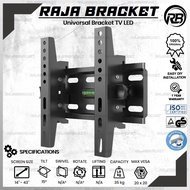 LED TV Bracket 24 32 40 42 43 inch, Tilting TV Waterpass Nunduk Dangak TV Bracket Samsung, Coocaa, T