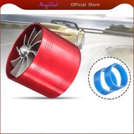 [MagiDeal] 64.5mm x 50mm Air Intake Turbo Charger Fuel Supercharger Saver Fan Aluminum