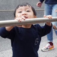 長頸鵝刺繡親子上衣 小孩款