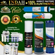 RO Water Filter Refill or Filter Replacement Set for RO Water System Reverse Osmosis System