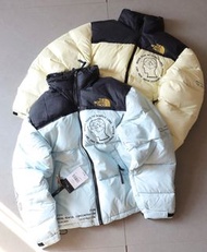外國優惠預訂 2色選 The North Face x. Brain dead 刺繡logo 防水面料 羽絨