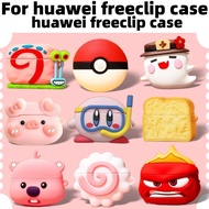 for Huawei freeclip case Shockproof Headphone Case Cover Huawei freeclip case Shockproof Silicone Co