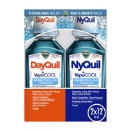 DayQuil and NyQuil VapoCOOL SEVERE Combo Cold & Flu + Congestion Medicine, Max Strength Relief For F