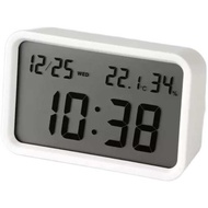 in stock Japan MUJI Digital Clock Living Room Clock Date Bedside Alarm Clock Home Temperature and Hu