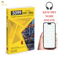 Book - 5099 vocabulary words HSK1 - HSK6 three languages English - Chinese - Vietnamese With Audio