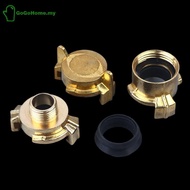 GOG Qui Connect Water Fitting Claw Couplings Tap Connectors Copper DN15 DN20 DN25 Garden Water Conne