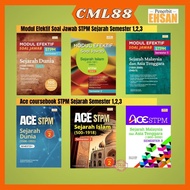 [CML88] Ace dan Modul Efektif Soal Jawab Sejarah STPM 2023 /2024 Sem 1, 2, 3 - Ehsan
