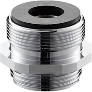 SANEI Foam Adapter Converts Inner Screw to M22x1.25 Male Thread for Installing Foams, Showers and Wa