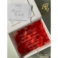 Luxury invitations Acrylic box invitation/s Acrylic invitation/s VIP invitation/s hardbox invitation