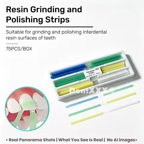 Buy 6 Get 2 Free Resin Grinding and Polishing Strips, Whitening Abrasive Polishing Strips, Flexible 