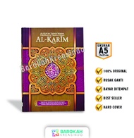 Alquran Besar Al Karim Tajwid Latin Terjemahan Al Quran Alkarim Terjemahan A4 dan A5 Sedang