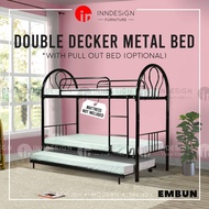 [LOCAL SELLER] EMBUN DOUBLE DECKER BED (DELIVER WIHTIN 3-5 WORKING DAYS)