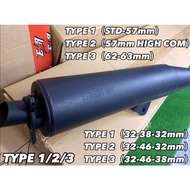 🔥 RED LEO Cutting Standard Exhaust Pipe 32mm Y15ZR Y15 REDLEO Ekzos Cutting STD TYPE 2 3 ESR MOTOR O