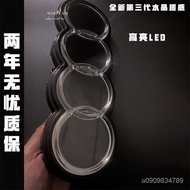 Audi Luminous Car Logo Crystal Blackened Dynamic Welcome LED Highlight A4LA6LQ3Q5Q7 Modified Full Se