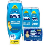 Dawn Ultra EZ-Squeeze Dish Soap Liquid |Dishwashing Liquid | Grease Removal | Upside Down Bottle | O