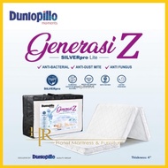 ❆♟♗Dunlopillo Klasik Generasi Z Single Foldable 4” Getah Latex Feel Free Pillow HR Hotel Mattress Delivery Malaysia