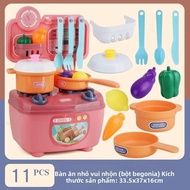 Bộ Đồ Chơi Nhà Bếp Giả Vờ Dành Cho Trẻ Em Dành Cho Bé Gái Và Bé Trai Với Thiết Bị Mô Phỏng Nấu Ăn Tr