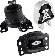 Engine Motor Mounts and Transmission Mount Compatible with Ford Fusion L4 2.5L 2013-2016, A5603, A57