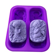 [Store Manager Recommended] Silicone 4 Angels Boys Girls Soap Mold Handmade Soap Mold Handmade diy S