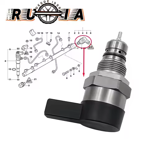 New Pressure Control Valve common rail system 0928402033 For BMW X3 X5 X6 E46 E53 E60 E61 E63 E71 E7