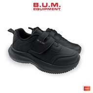 BUM Equipment Kid's Black Shoes CS817 Black School Shoe Ultralight - Kasut Kanak-Kanak Kasut Hitam S