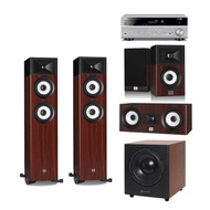 Yamaha RX-V385 + JBL Stage A180 5.1 channel speaker (A130/S10)