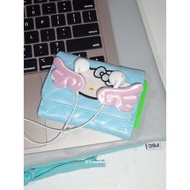 Korean Style ins Creative Fashion Niche Creative Cute Angel Wings Wired Earphone Accessories Ancient