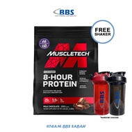 Muscletech Phase 8 (4.6lbs) BBS Sabah - Whey & Casein Protein Powder, Slow Release 8-Hour Protein, F