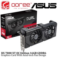 ASUS AMD DUAL RADEON RX 7800 XT OC EDITION 16GB GDDR6 256BIT GRAPHICS CARD WITH AXIAL TECH FAN - DUA