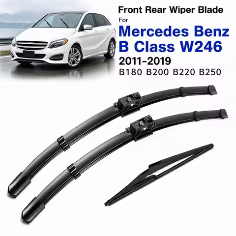 Front Rear Wiper Blade For Mercedes Benz B Class W246 2011-2019 Windscreen Windshield Accessories B1