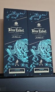 Johnnie Walker Blue Label Chinese Year of The Dragon (Japan Limited Edition Design) 1000ml尊尼獲加藍牌威士忌2024龍年日本限定版 1000ml