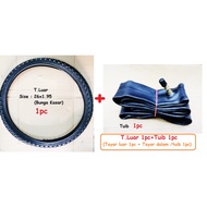 26" x 1.95 tires and bicycle tuib suitable for MTB bikes, regular bikes, size 26 x 1.95