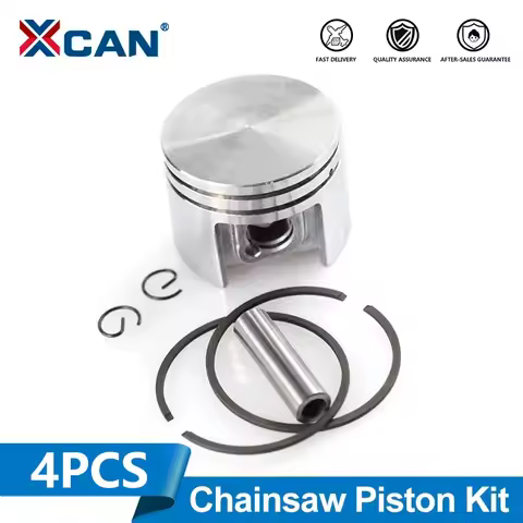 XCAN Piston Kit For Stihl MS170 MS180 018 MS 180 Chainsaw Parts Piston Pin Ring Circlip Set Garden T